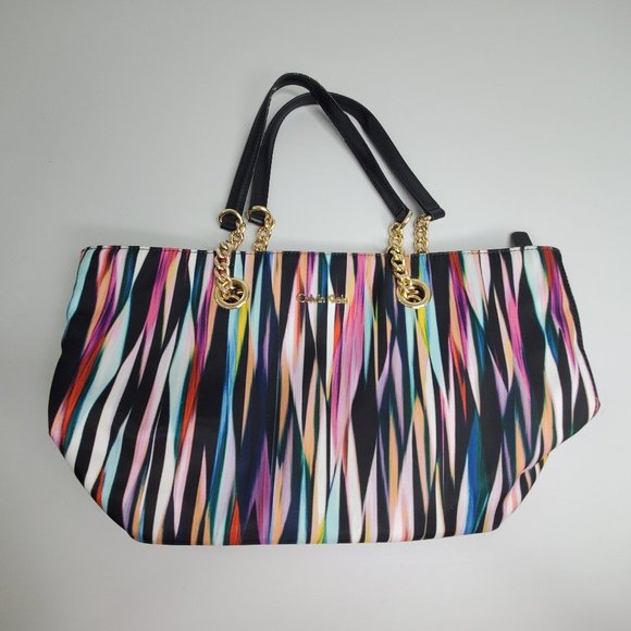 calvin klein rainbow purse